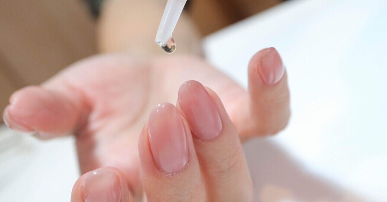 before/after画像付き!ネイルオイルの効果はこんなに違う|取れないネイルをつくれる【OKAWARI(おかわり)ベースジェル】取れる ...