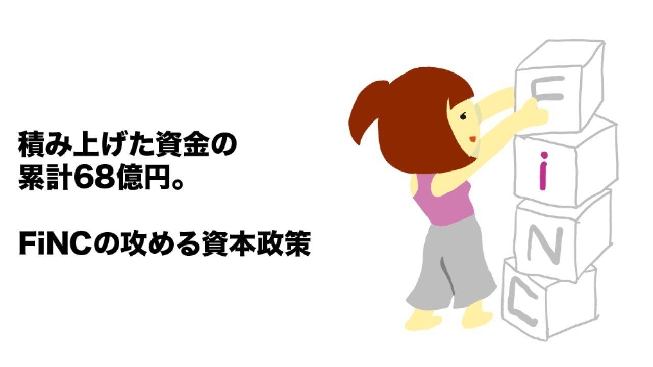 調達15回、積み上げた資金の累計68億円。FiNCの攻める資本政策【全体像