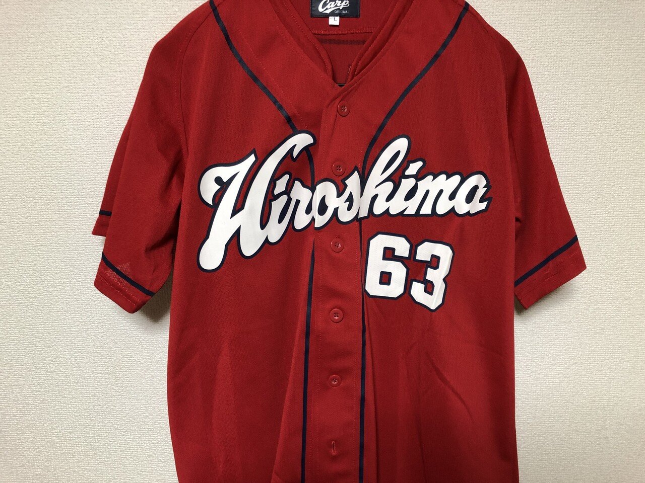 CARP ユニフォーム NOMURA 7 ☆広島東洋カープ 7.野村謙二郎 ホームレプリカユニフォーム CARP/選手