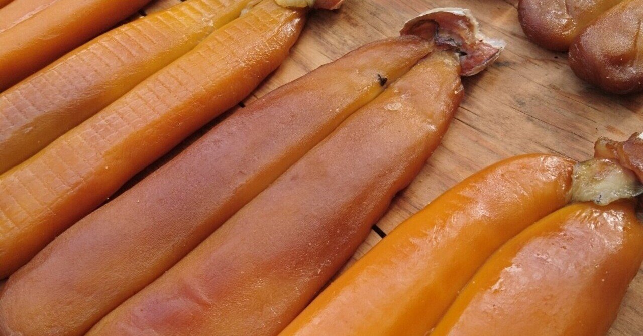 自家製カラスミの作り方（後編）｜ikeyadeli