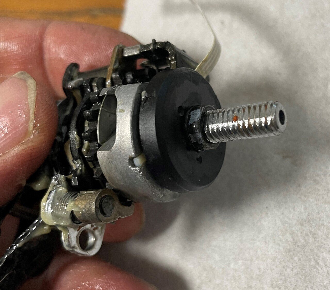 Shimano STI ST-6600 アルテグラ 10速の分解修理（その2