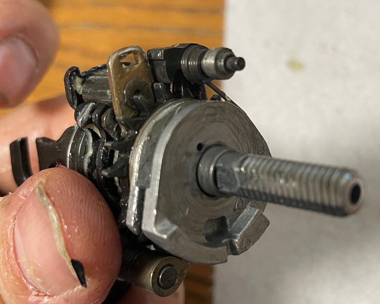 ST6600 アルテグラ10S STiレバー Shimano STI ST-6600 アルテグラ 10速の分解修理（その1