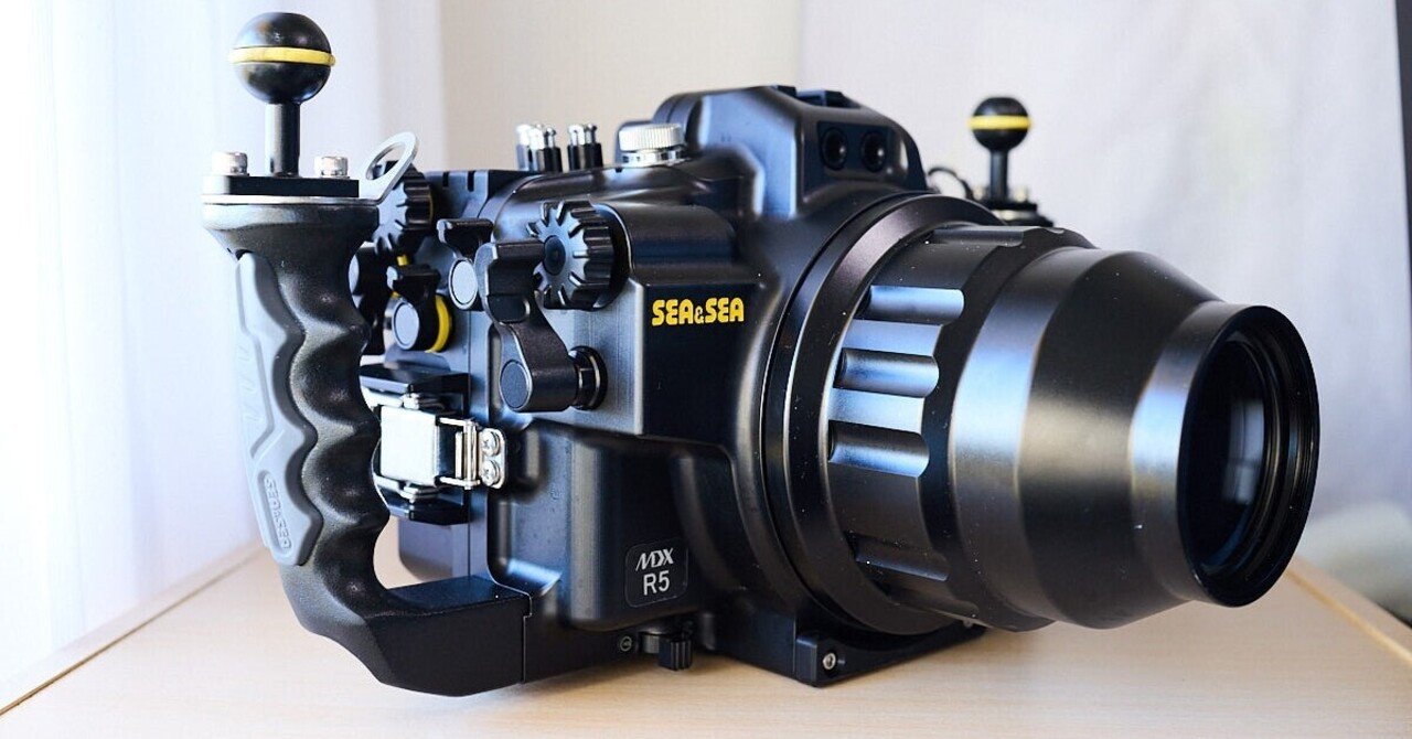 Canon EOS R5用水中ハウジングはSEA&SEAがおすすめな3つの理由｜matsuo 