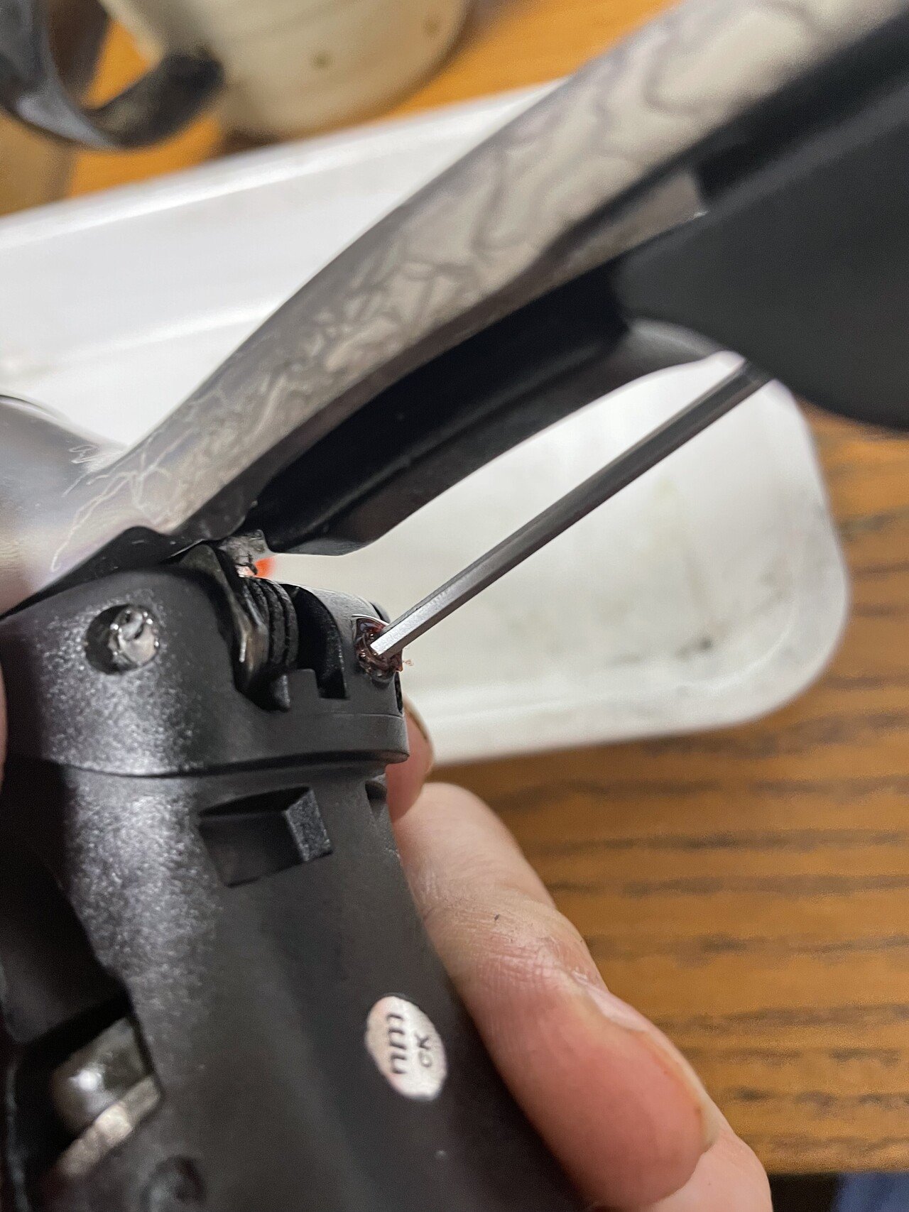 Shimano STI ST-6600 アルテグラ 10速の分解修理（その2