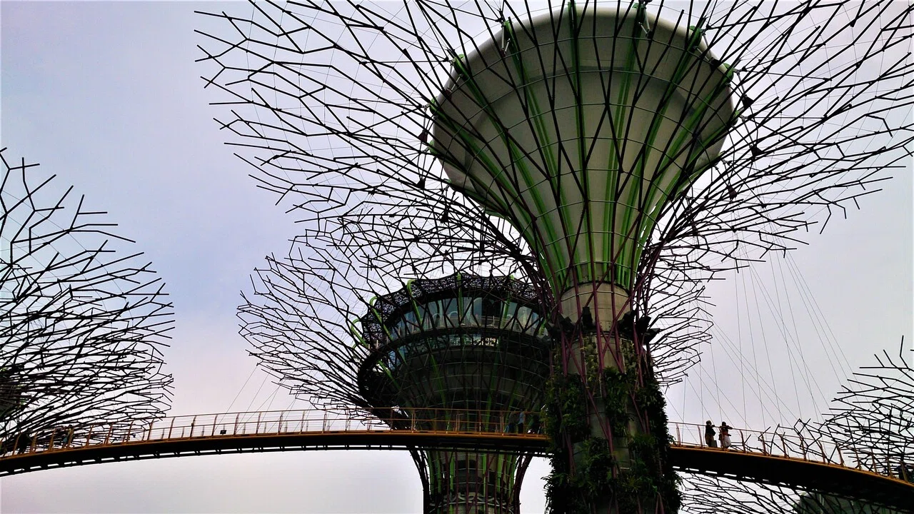 東南アジアの風景 (54) シンガポール｜近未来建築ガーデンズ・バイ・ザ