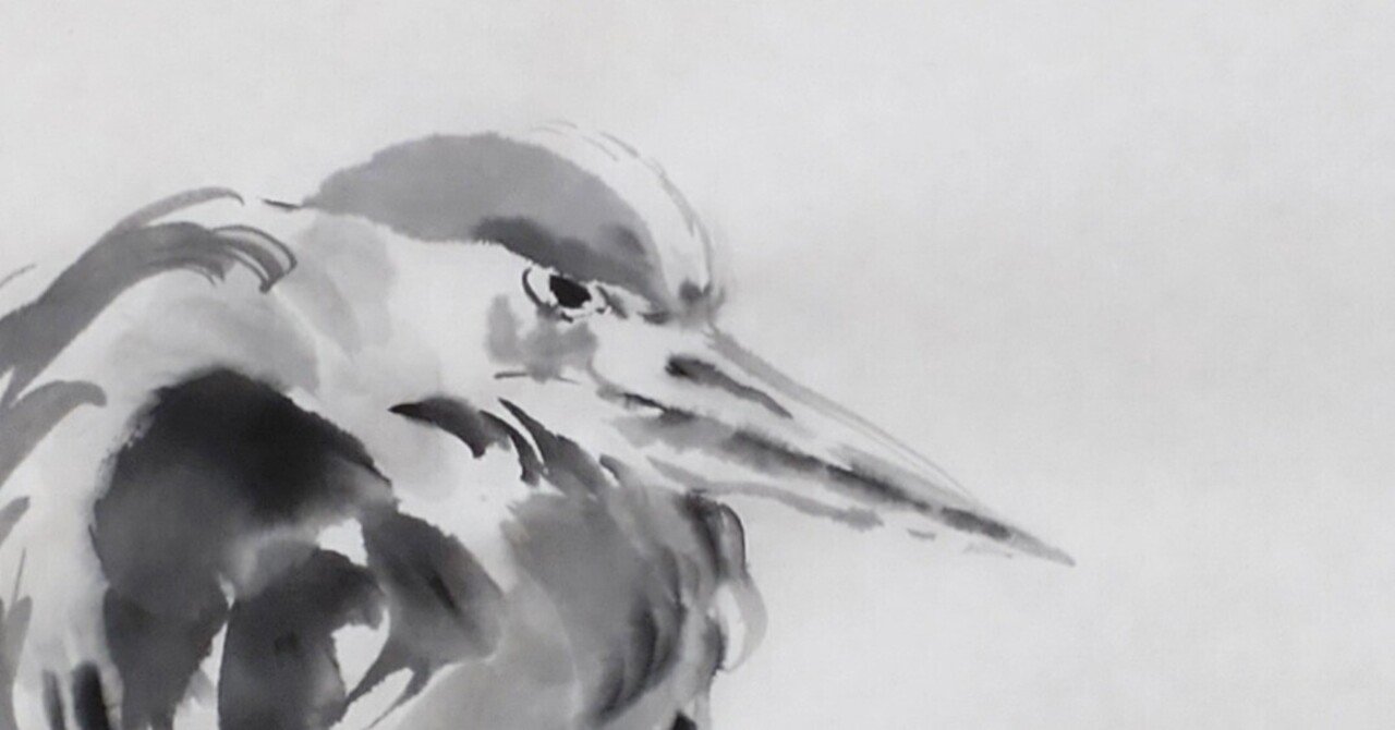 墨で鳥 ― そして誰もが鳥になった。｜KaoRu IsjDha