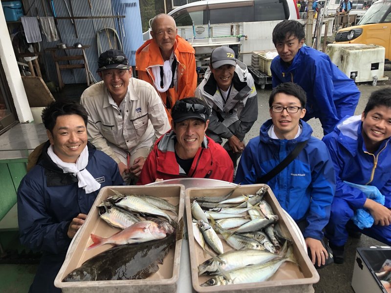 現場メンバー釣り