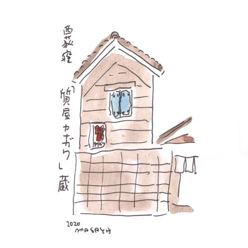 Web個展 こけし屋 西荻窪の本丸 展 目黒雅也 Masaya Meguro Illustration Note