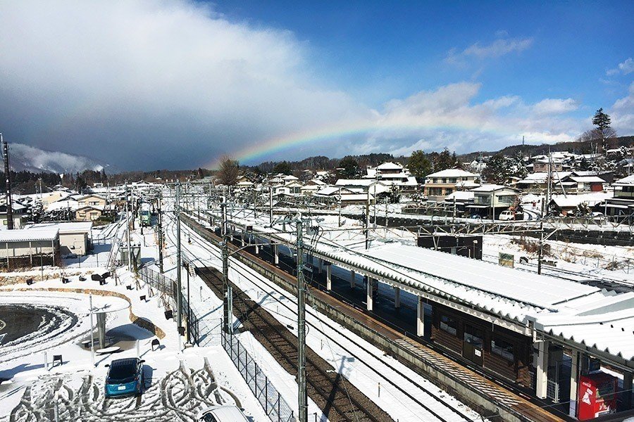 雪と青空と虹|林 将之 / Masayuki Hayashi|note