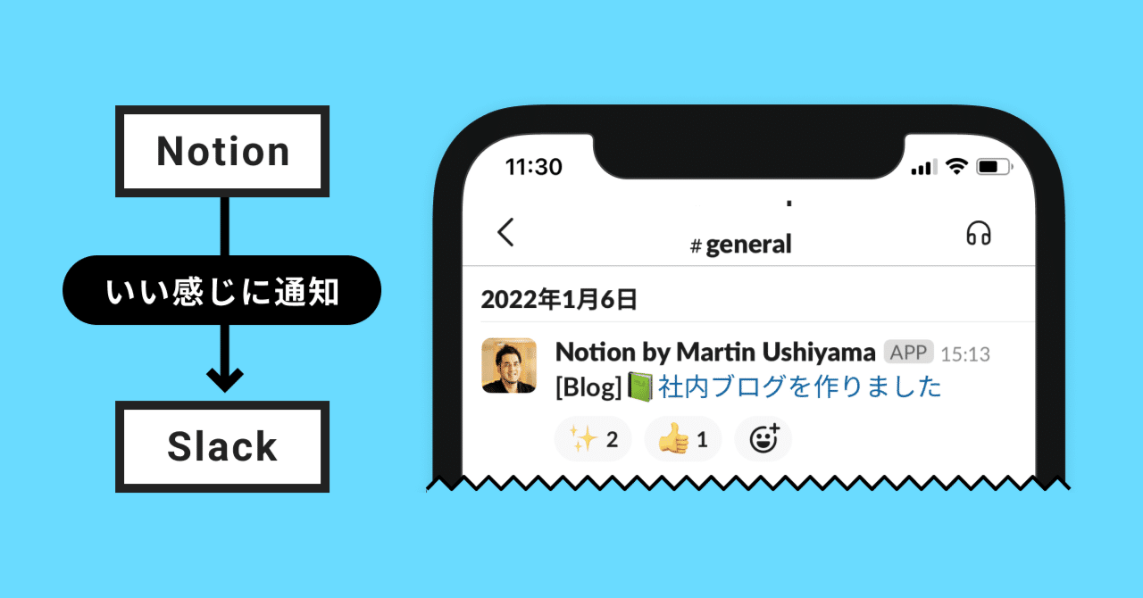Notion投稿をいい感じにSlackへ通知するGoogle Apps Scriptを公開しました|マーティン