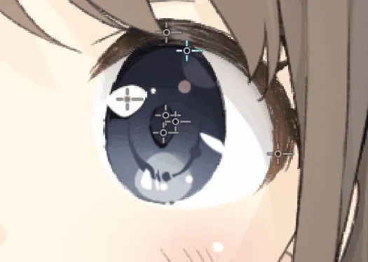 Spine キャラクターの目を細める 目パチ前後 の作り方 Br Note
