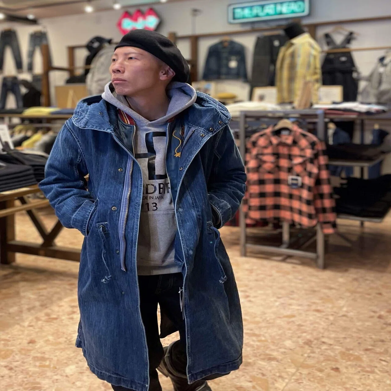 DHM 長野店】〜デニムモッズコート これからの季節に〜｜THE FLAT HEAD
