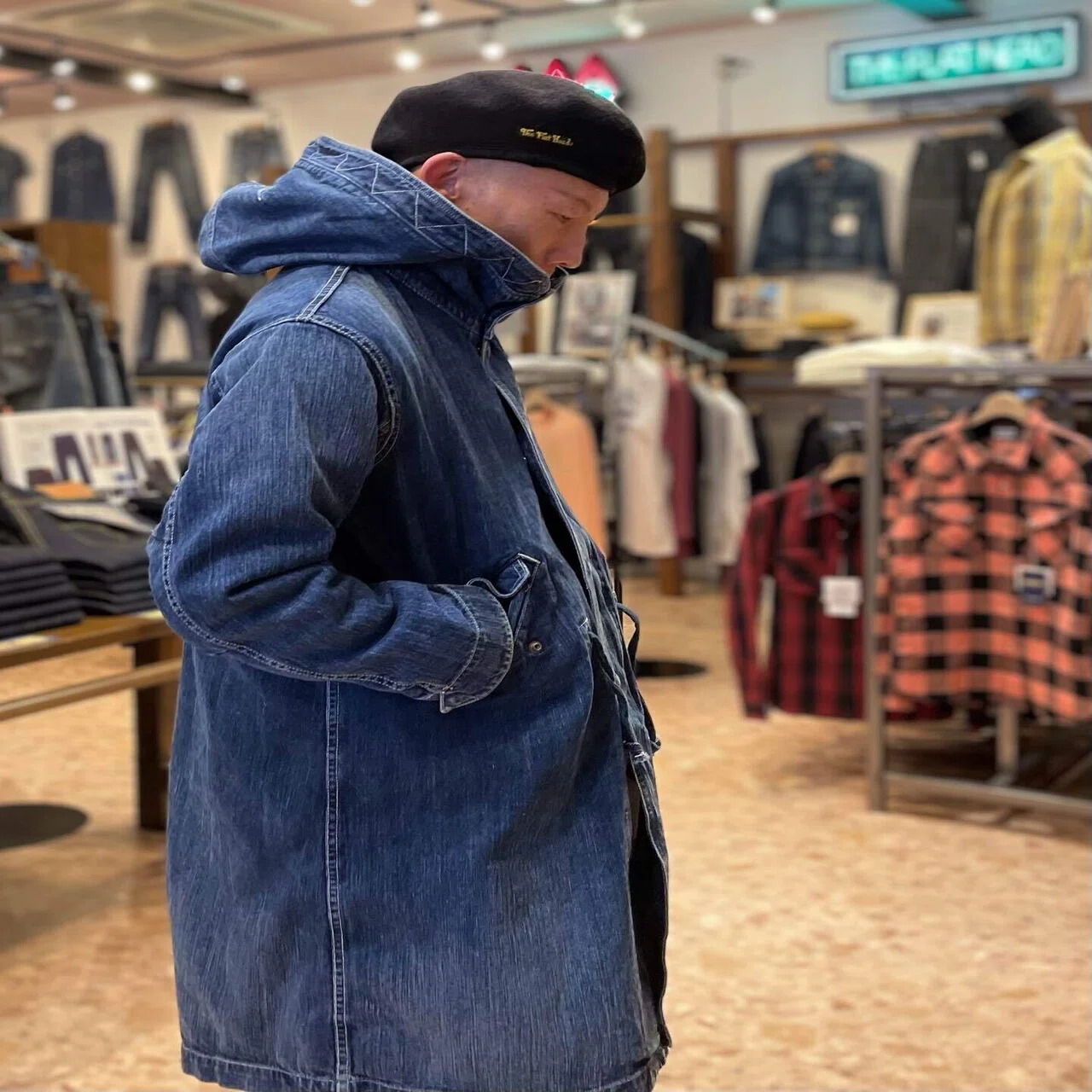 DHM 長野店】〜デニムモッズコート これからの季節に〜｜THE FLAT HEAD