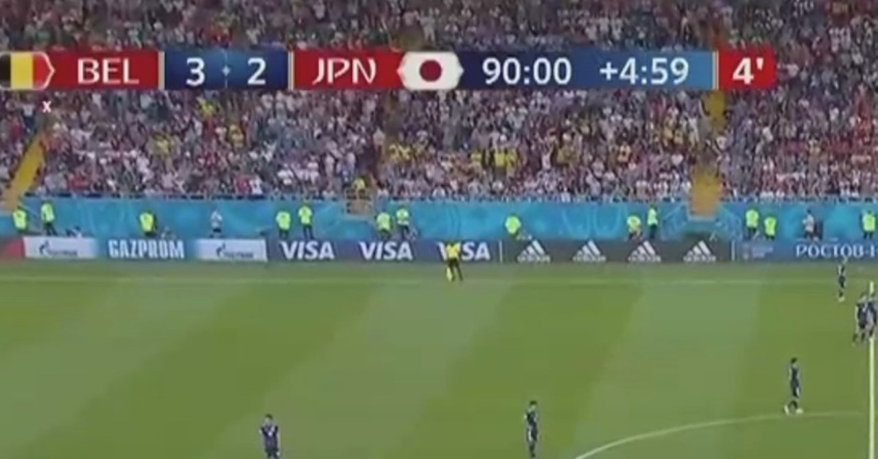 日本代表vsベルギー代表から見る 世界との差 の正体を考えました 坪井健太郎 Note