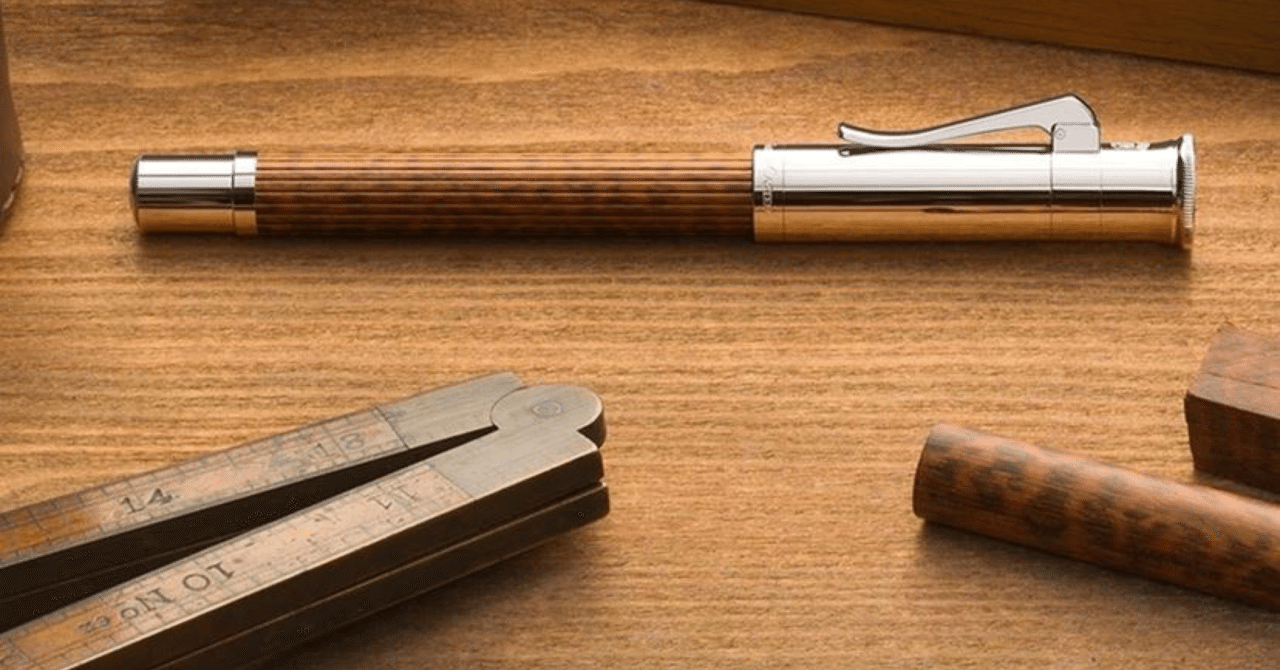 愛用万年筆「ファーバーカステル・スネークウッド🐍」｜にー