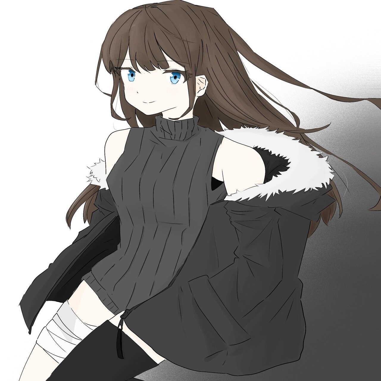 女の子描いてみた イラスト 青葉aoba Note