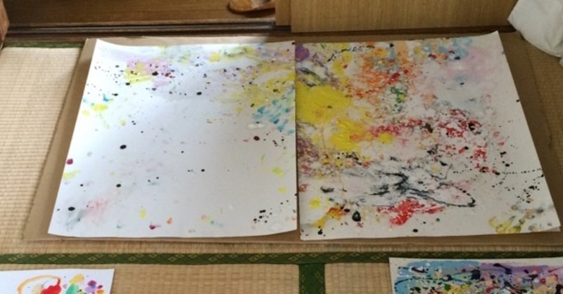 個展って出産だ。