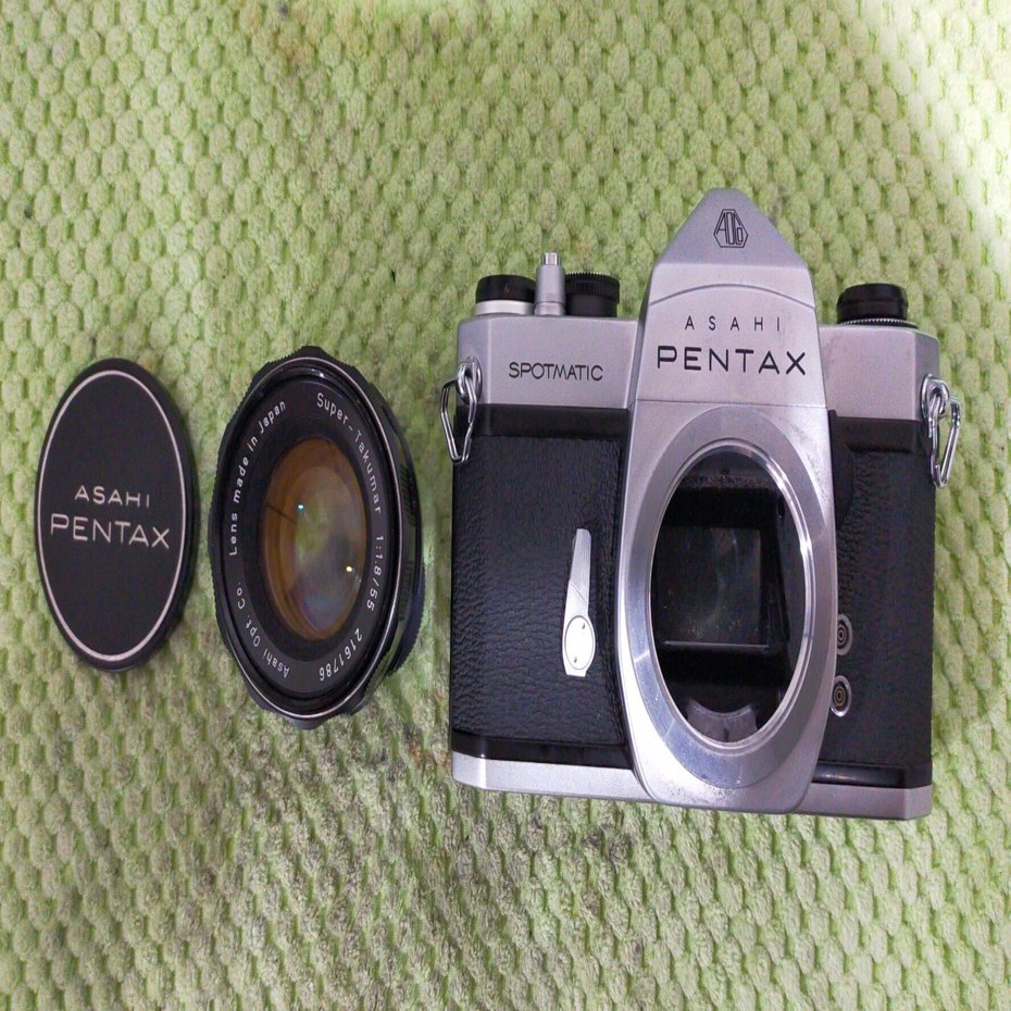 品質一番の 完動品 即撮影可能 フィルムカメラ Pentax SPF f/1.8 K726
