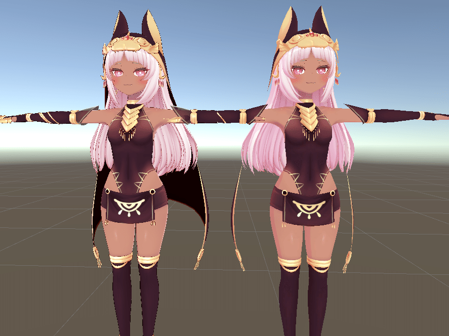 Unity】VRMアバターでテクスチャの裏側が透明になってしまうとき