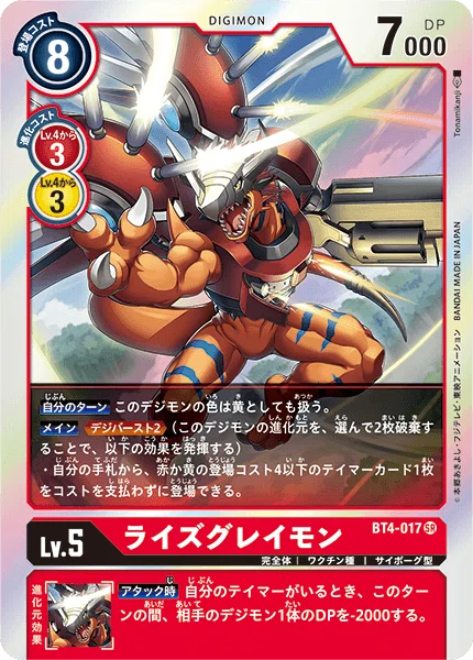 デジカ 「ライズグレイモン考察」｜LOOK HAND