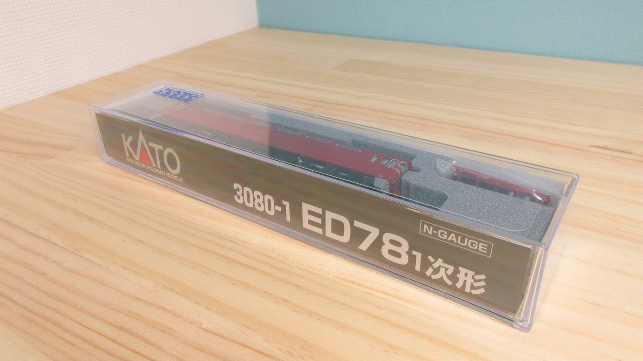 KATO 3080-1 ED78 1次形が入線しました。｜かめピー
