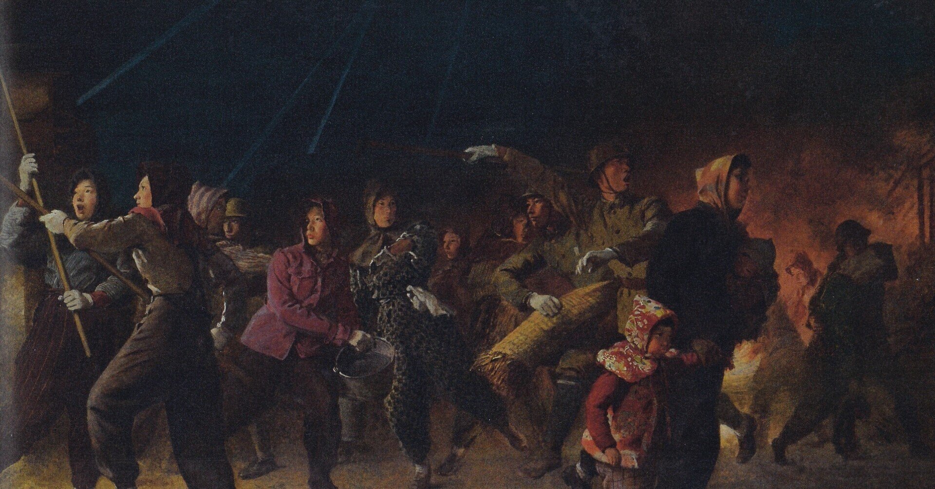 鈴木誠『皇土防衛の軍民防空陣』・授業編～戦争画よ！教室でよみがえれ