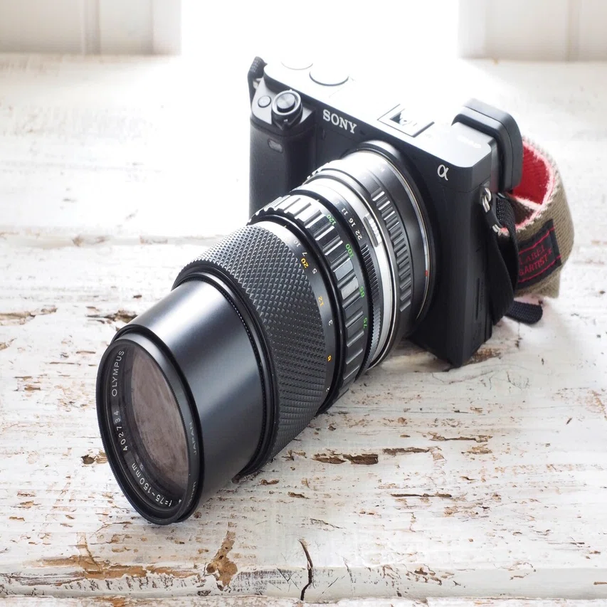 我が心のレンズ OLYMPUS ZUIKO 75-150mm 1:4+SONY α6400｜at.k