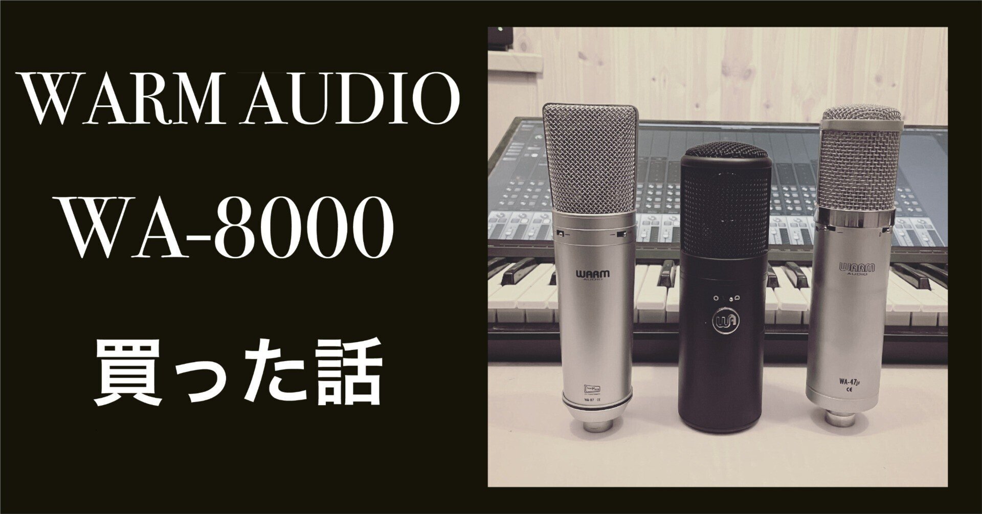 Warm Audio WA-8000を買った話!|ソロモンの音楽放浪記 Warm Audio WA-8000を買った話!|ソロモンの音楽放浪記