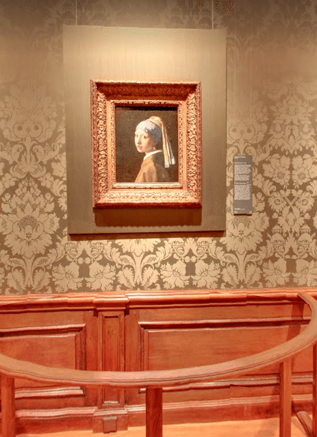 デン・ハーグのマウリッツハイス美術館所蔵『真珠の耳飾りの少女』