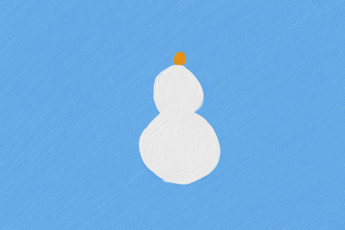 雪だるま