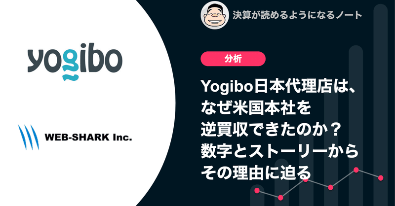 Yogibo日本代理店は、なぜ米国本社を逆買収できたのか？数字とストーリーからその理由に迫る