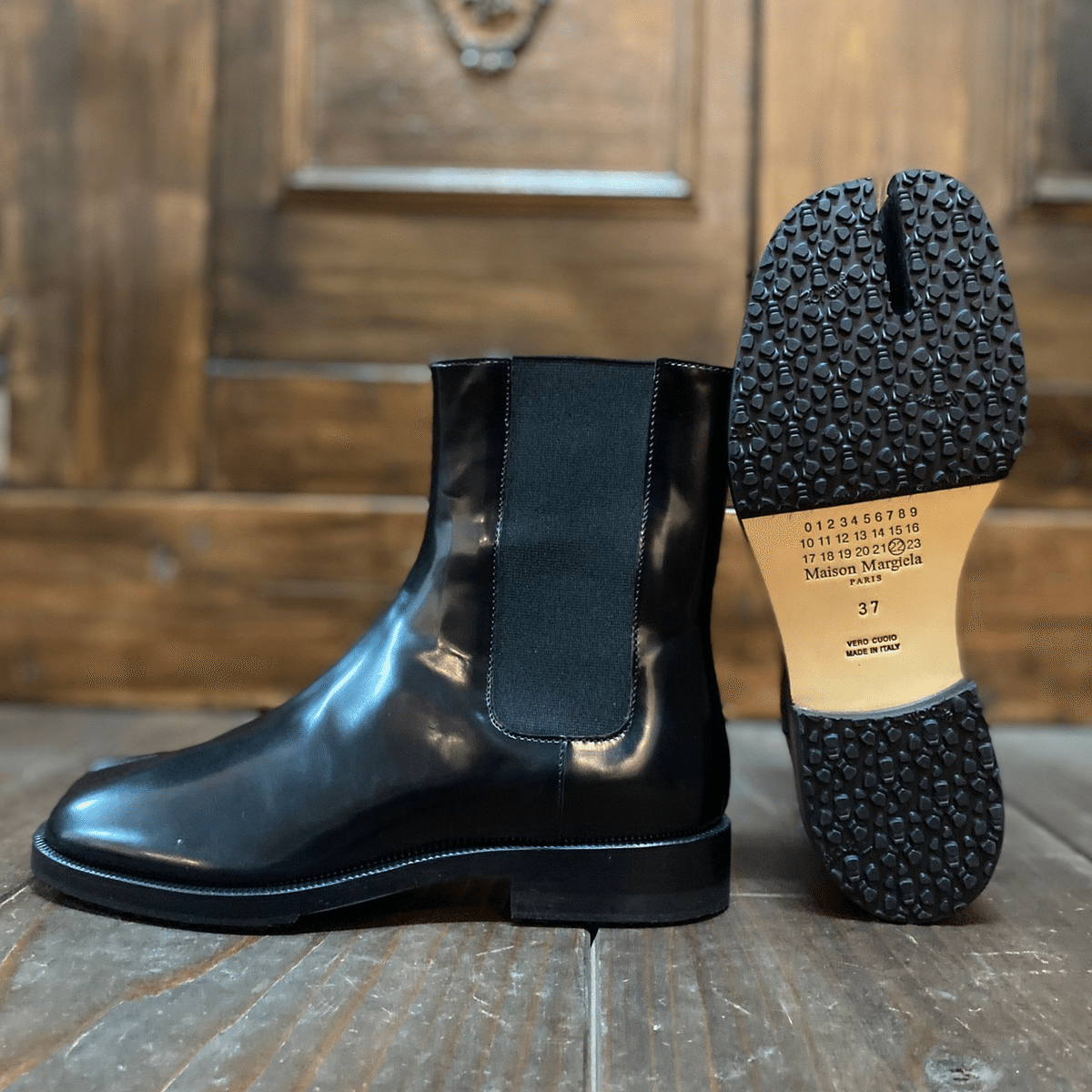 マルジェラ・足袋ブーツの裏張り（滑り止め補強）なら北海道札幌ASHIDO