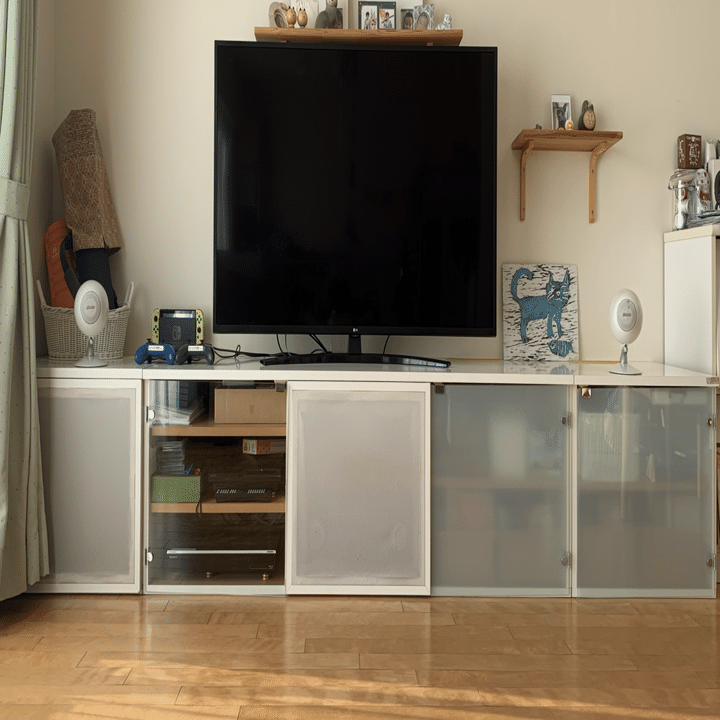 12年前にガチDIYしたテレビボードが今も現役な話｜odajin