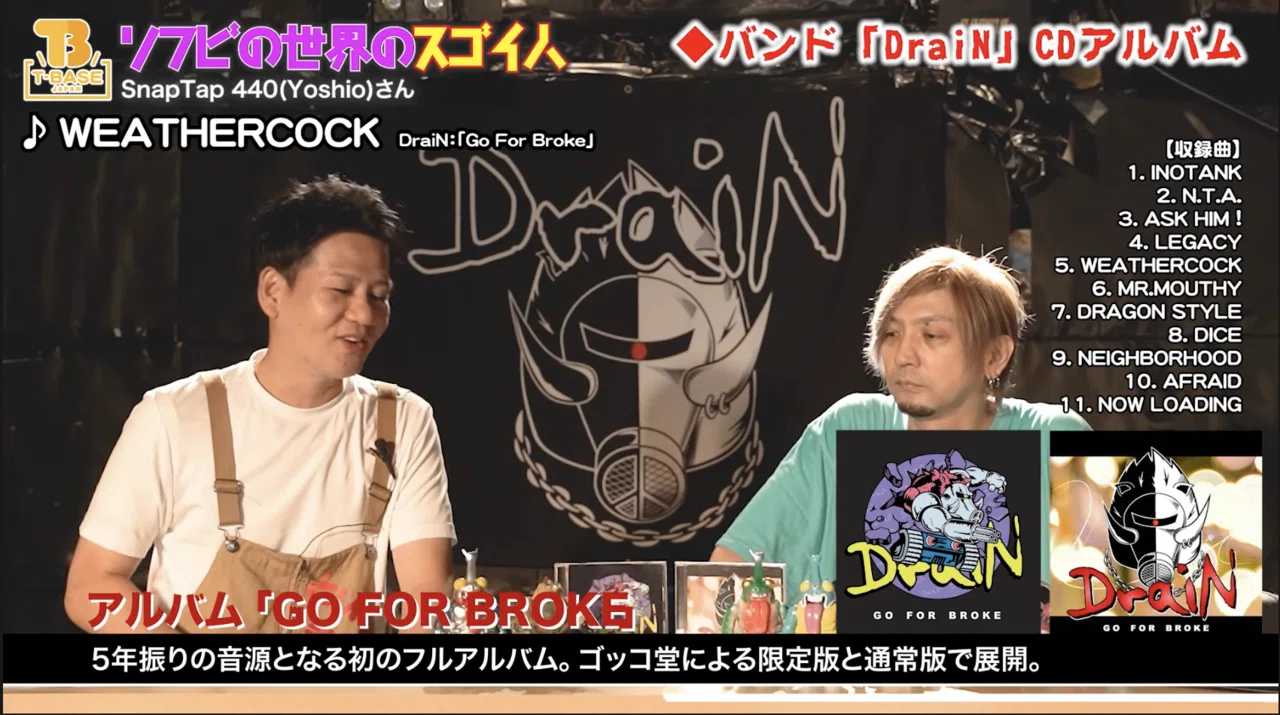ソフビの世界のスゴイ人Vol.14】スナップタップ 440のロック過ぎる ソフビの世界のスゴイ人Vol.14】スナップタップ 440のロック過ぎる