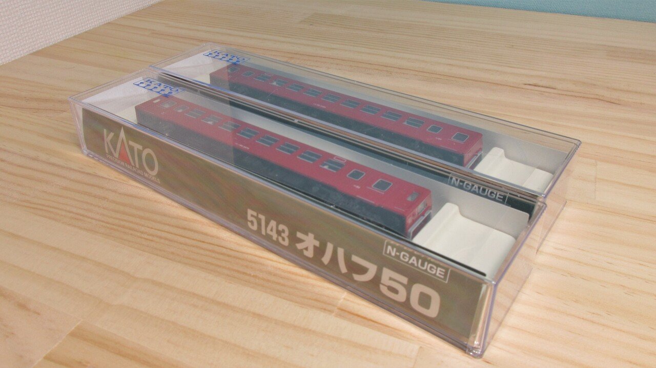KATO 50系客車が入線しました。｜かめピー