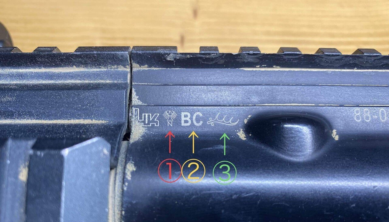 HK416D 刻印について｜masatoshi56u