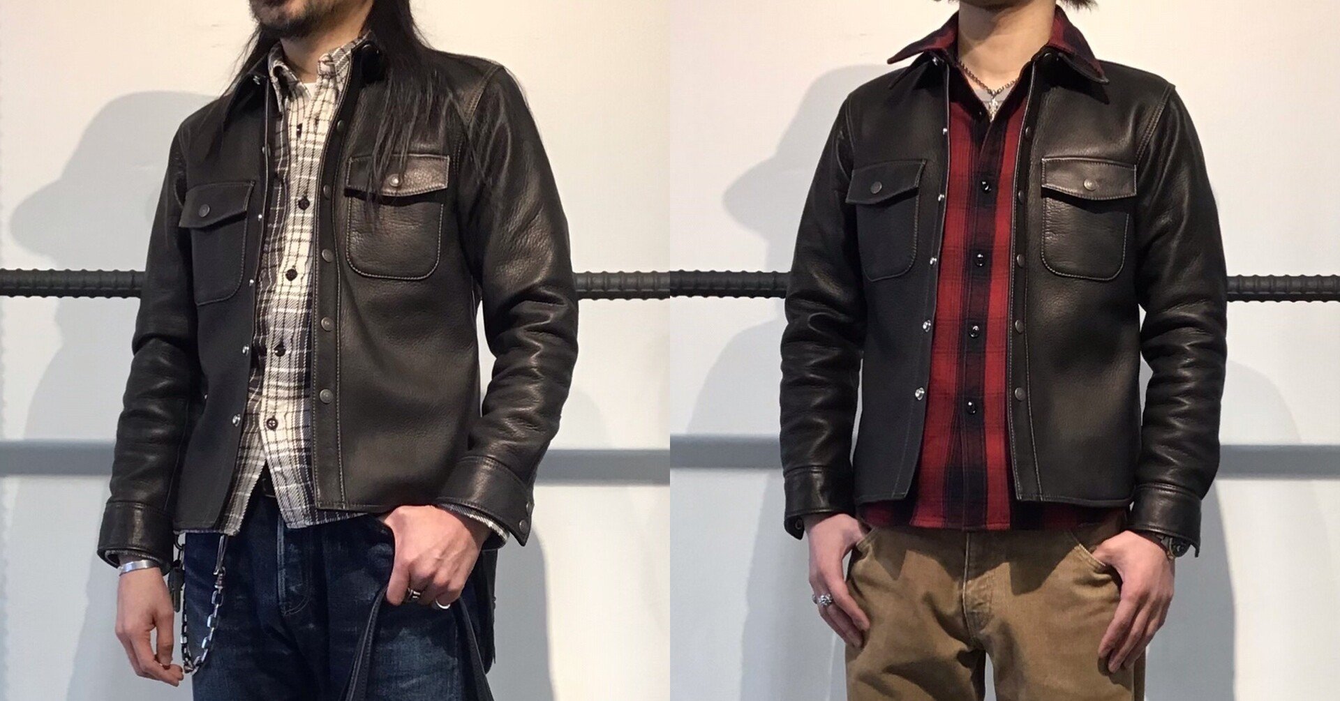 フラットヘッド ディアスキン シャツ ホワイト FSD-01 サイズ38 フラットヘッド ディアスキン シャツ ホワイト FSD-01 サイズ38 - メルカリ