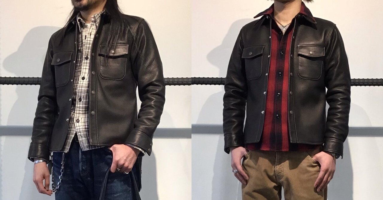 THE FLAT HEAD - ザフラットヘッド ディアスキンシャツの通販 by