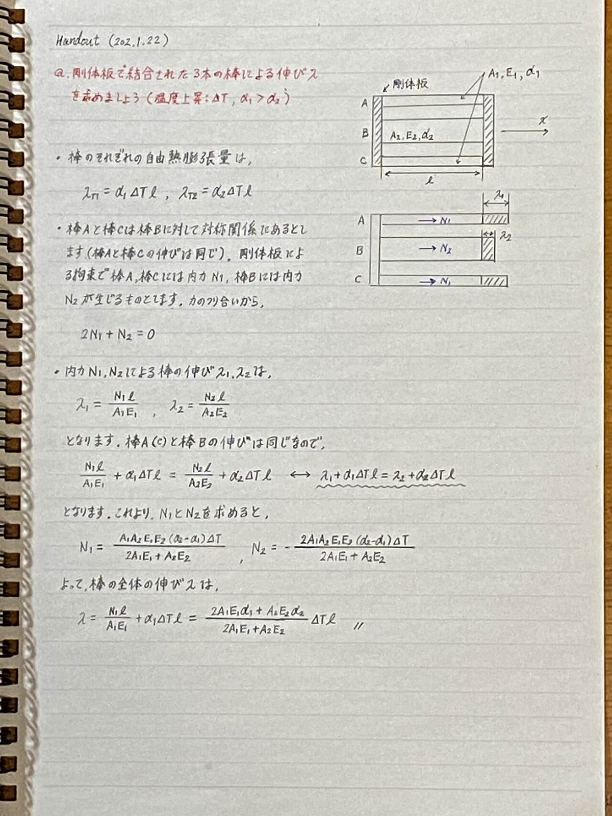 09】材料力学の強化書 〜熱応力について〜｜谷口シン@文理の世界