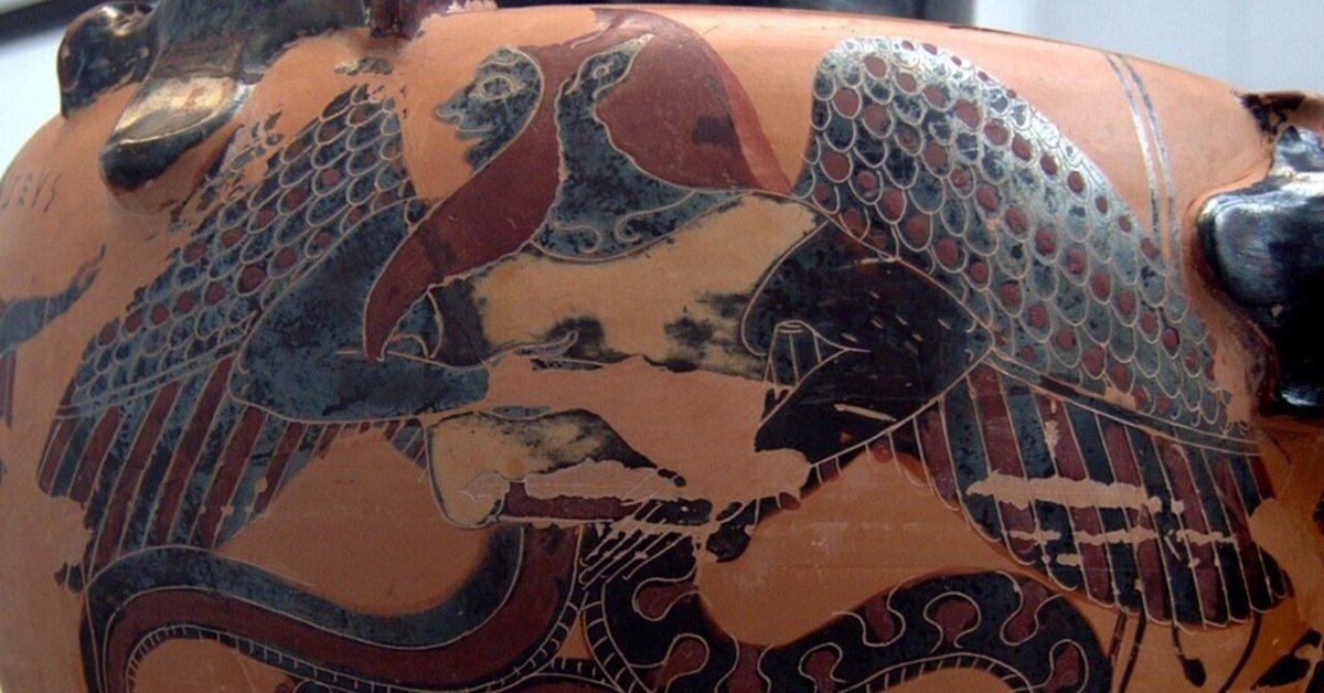 巨大な神話上の海の怪物