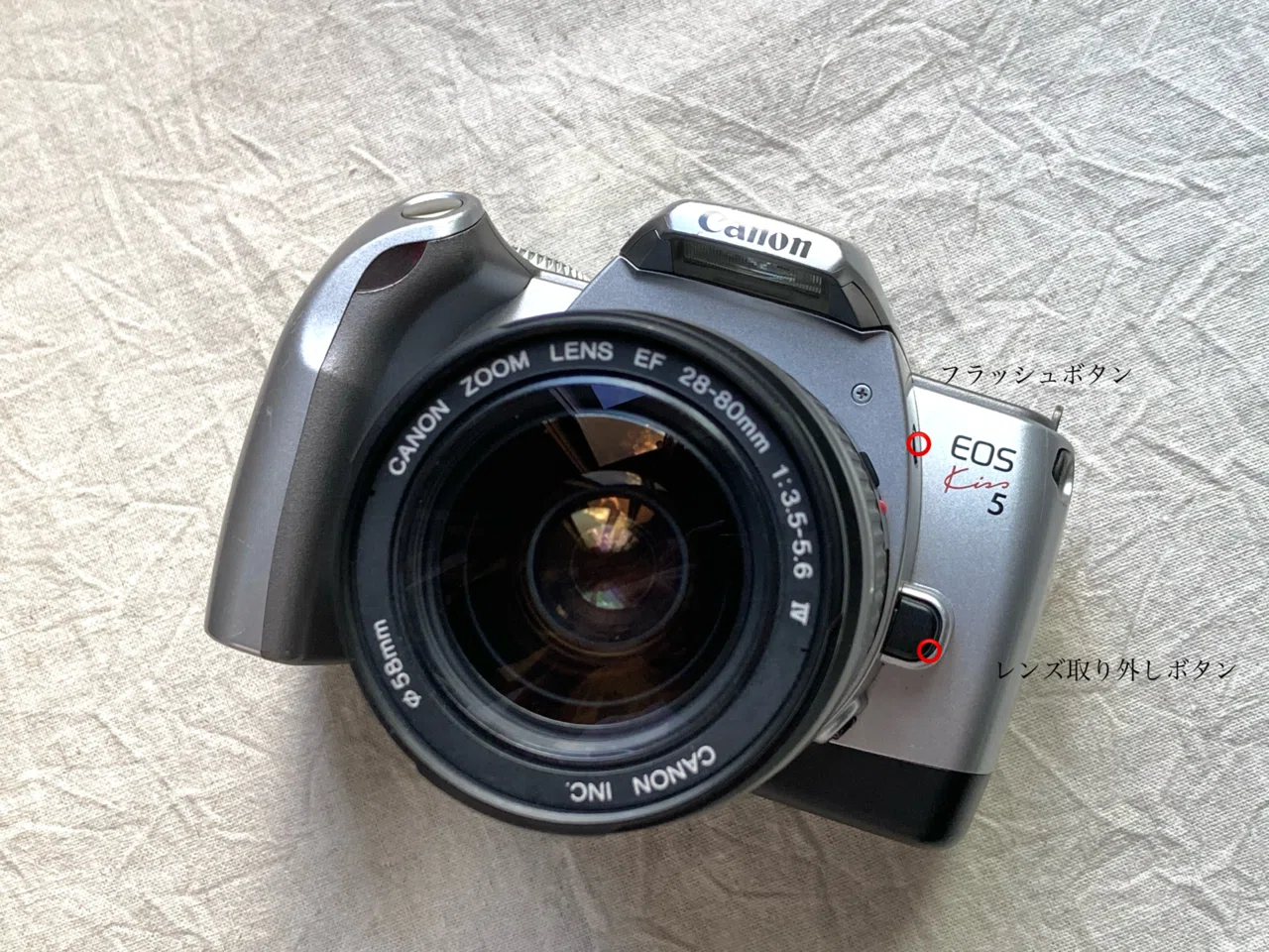 Canon EOS kiss5｜tayutau kakera