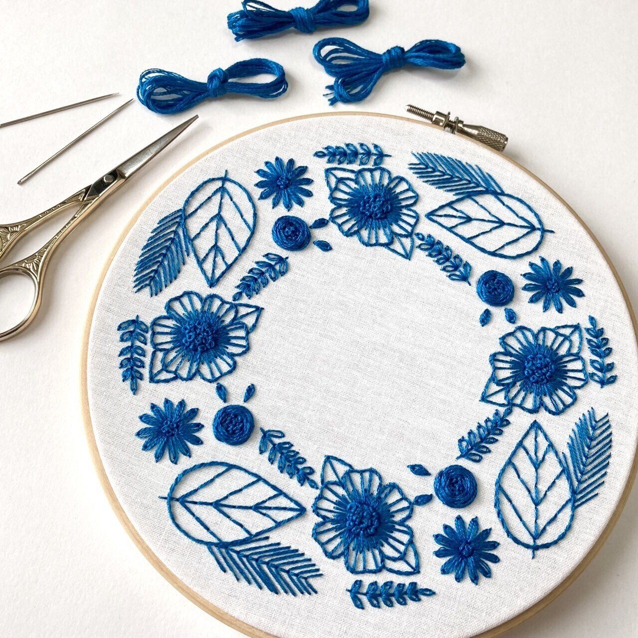 朝活×刺繍、ワクワク企画です。｜はなこまち/刺繍作家