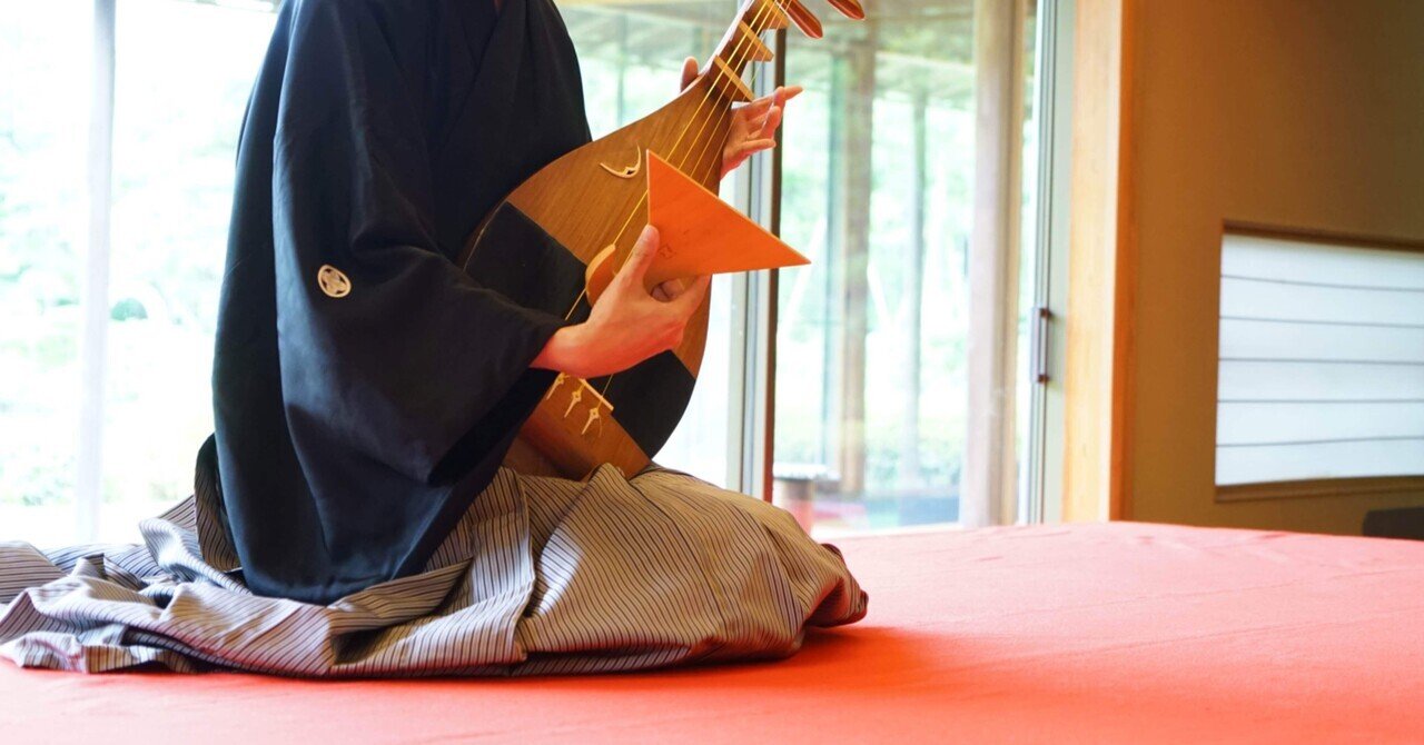 薩摩琵琶は50/50(フィフティ・フィフティ)｜琵琶士・徳将城