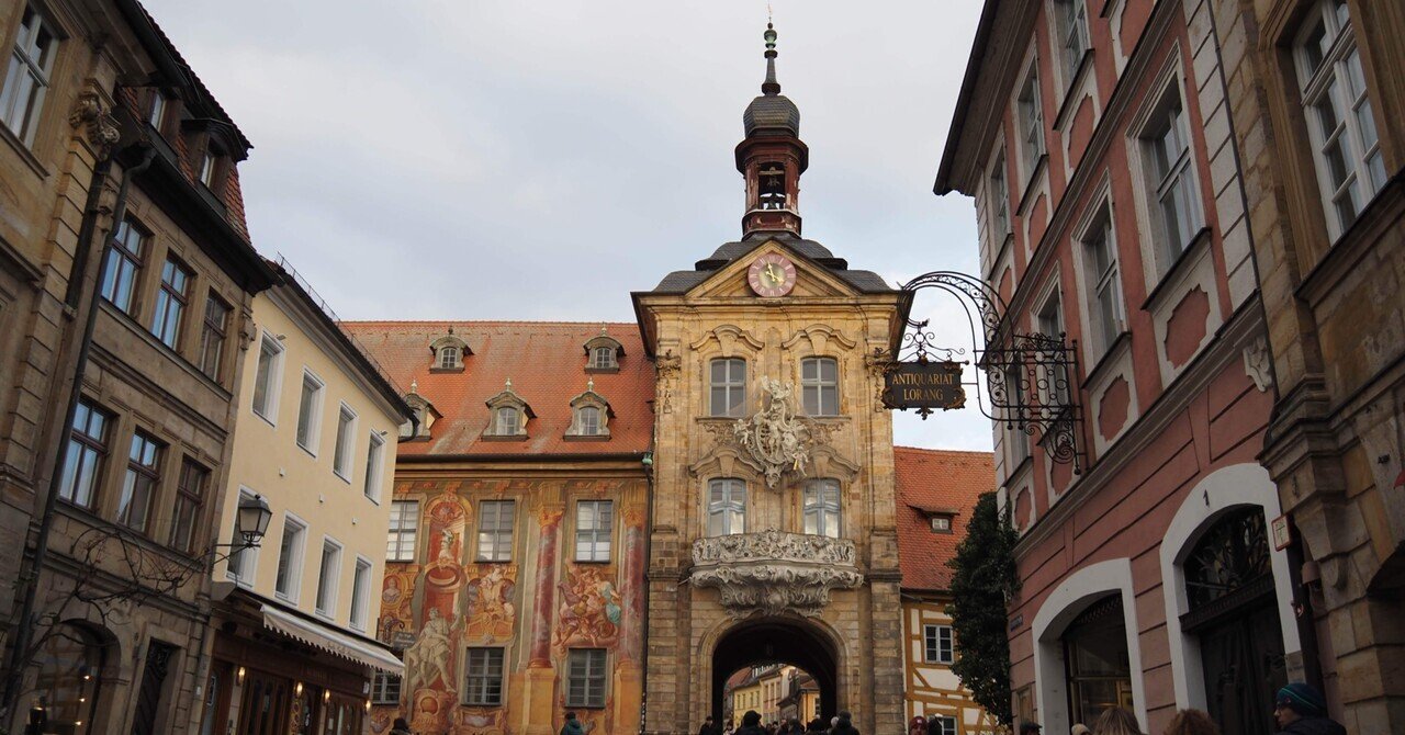 22年旅行記 ドイツ バンベルク Bamberg フランクフルトから車で約2時間 Megane Note
