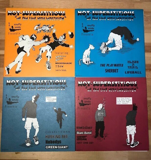 洋楽 SHOCK TREATMENT CD punk snuffy smile Snuffy Smileの型番重複疑いの検証｜Yuki SP