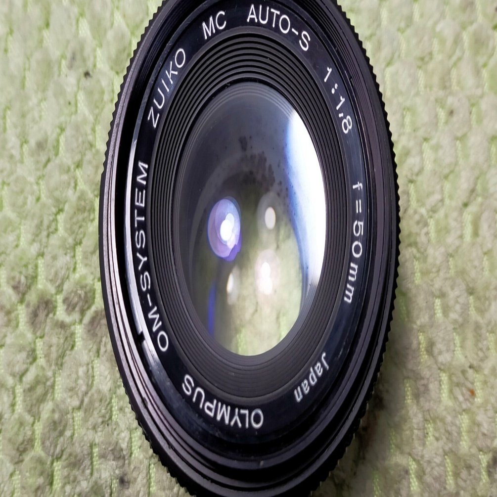 はめ殺しレンズの分解 ミノルタMD、オリンパス 50mm F/1.8、キャノン