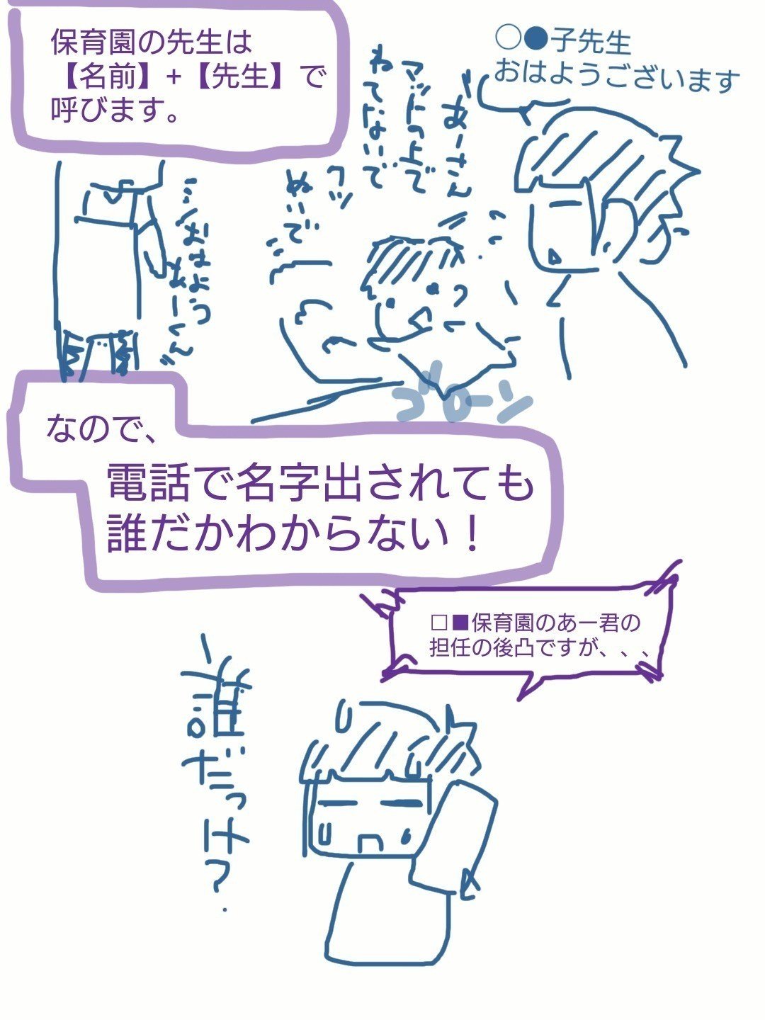 保育園からの電話あるあるあるある モモ猫 Note