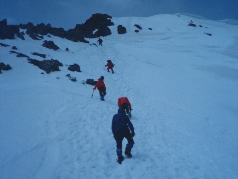 1989年五竜岳登り