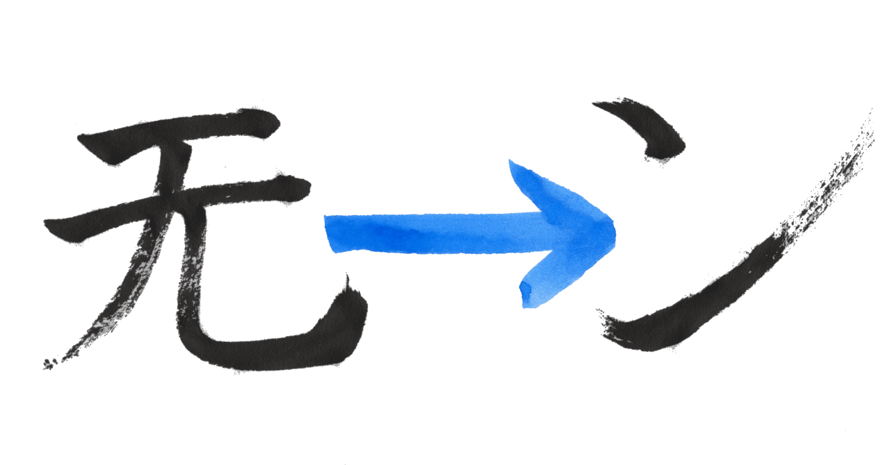 カタカナ の誕生 ン 筆で書いてみました こどものための書き方教室 Note