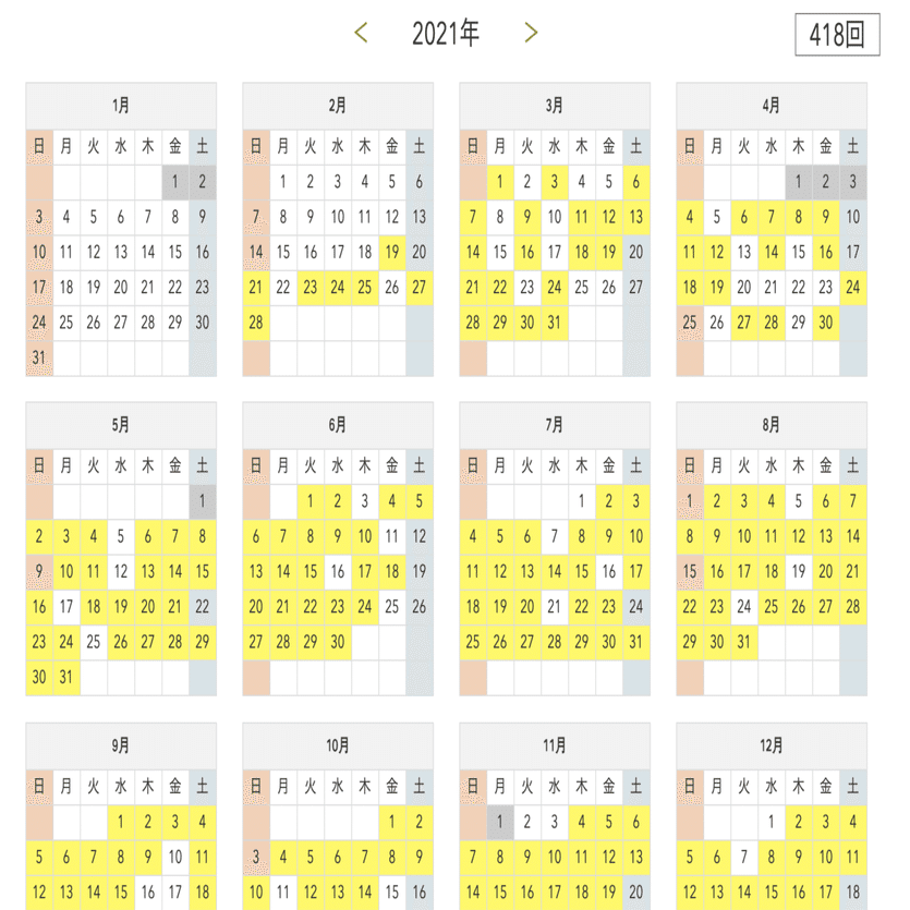 あと５回で ５００回へ オンライン英会話 ラツィエル オンライン英語学習記録 Note